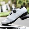 Mens Cycling Shoes Professional Road MTB Bike Non-Cleat Rigid Sole Indoor Spin Trainer Footwear