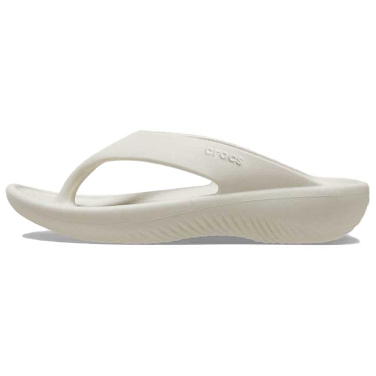 Crocs Mellow Casual Comfortable Anti-Friction Flip Flops Women Footwear Off-White 211100-160