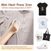 Dual-voltage Non-steam Travel Dry Iron Come with Travel Bag 100-120V / 220-240V, 50/60HZ, 150W