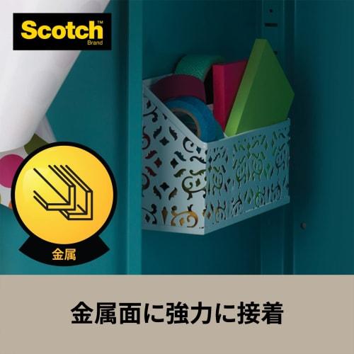 3M Scotch Super Strong Double-Sided Tape for Metals and General Materials Width 12mm Length 10m PVG-12R