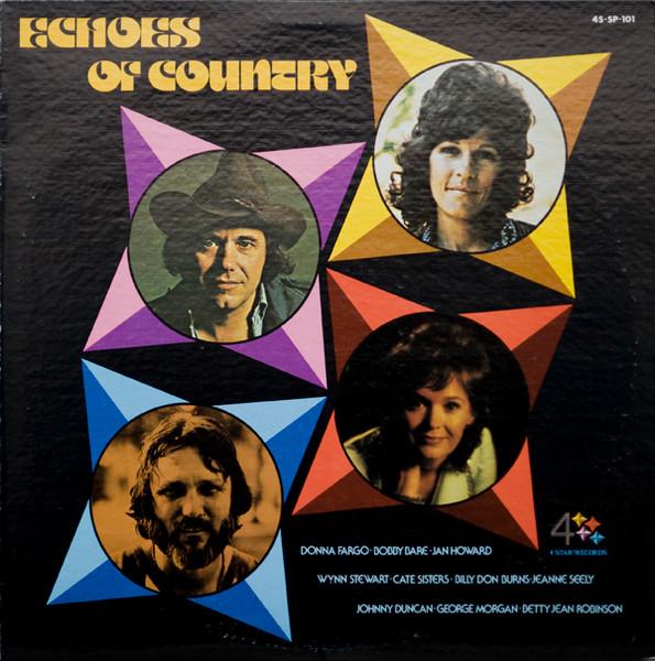 

LP Record VARIOUS - Echoes Of Country 4SSP101 4 Star Records 1977 US Folk Used