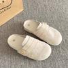 Office new half slippers women wear white shoes board shoes versatile niche sports and leisure shoes