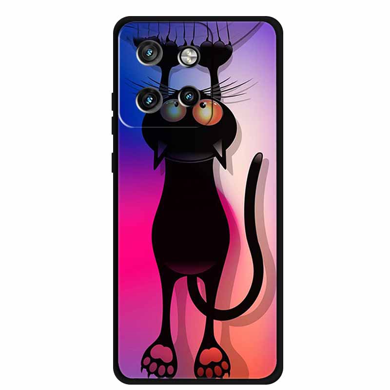 Soft Case For Motorola Moto G75 5G Cover Silicone Print Luxury Flower TPU Soft Phone Cases For Moto G75 5G  Animal Colorful TPU