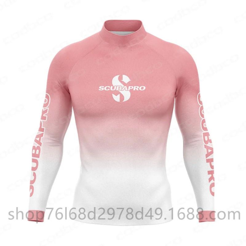 UV Protection Rash Guard Snorkeling Diving Surfing Quick Dry Long Sleeve Swimwear Unisex