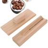 Household Wooden Chestnut Opener Safe Anti Slip Nut Opener Convenient Manual Water Hyacinth Peeler Restaurant