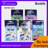 Bostik Azul Branco Tack Adesivo Sem Pregos Australiano para Pôsteres e Molduras, Sem Marcas e Limpador de Fones de Ouvido