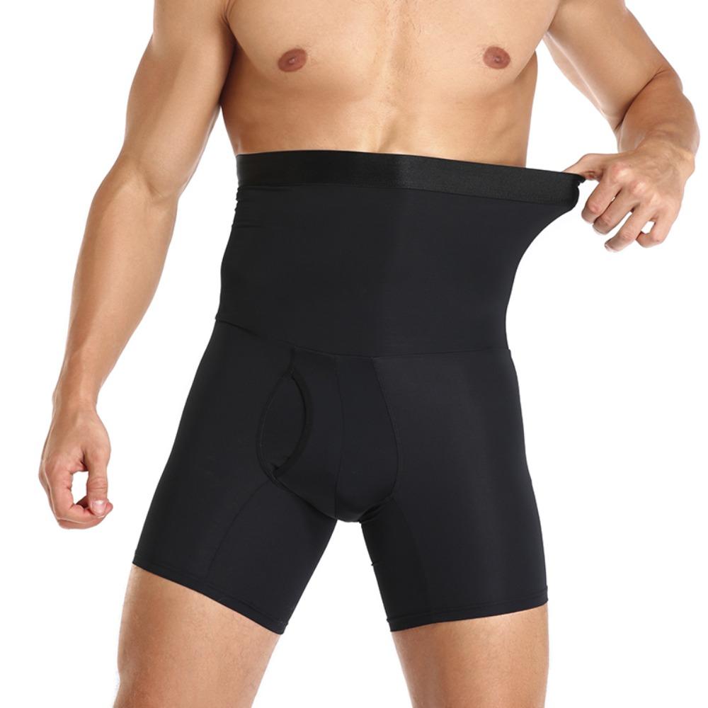 High Waist Tummy Control Shorts Shapewear Compression Boxer Panties Slimming Body Shaper  Men