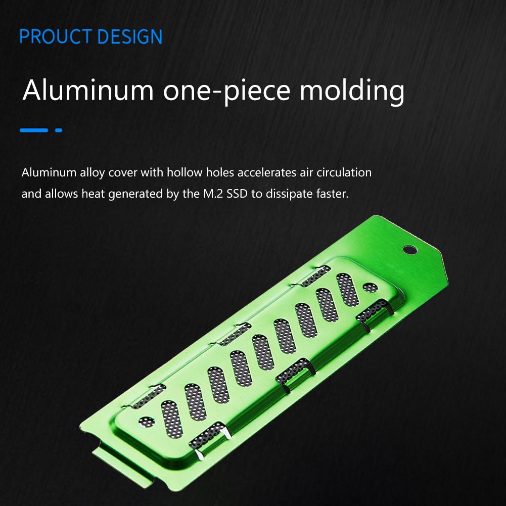 For PS5 Slim SSD Heatsink Dust Cover SSD Extension Slot Radiator Heat Dissipation Breathable Hole Metal Heat Dissipation Cover