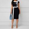 Slim Knee-Length Pencil Sheath Tight Dress Robe Vestidos