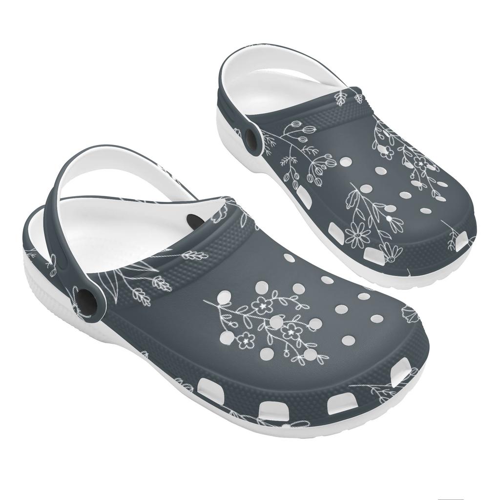 Summer Printed EVA Casual Clogs for Women Men Soft Sole Lightweight Slip On Sandals Slippers Soft Sole Summer Shoes Daily Comfort