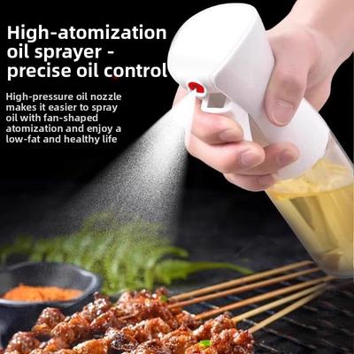 Spruzzino Olio, Olio da Cucina per Barbecue, Spruzzino Controllo Olio Olio d'Oliva, Spruzzino in Plastica Pneumatico da Cucina, Spruzzino Olio