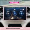For BYD Dolphin Car Navigation Screen Silicone Protective Cover 12.8 Inches Anti Scratch and Anti-collision Interior Accessories