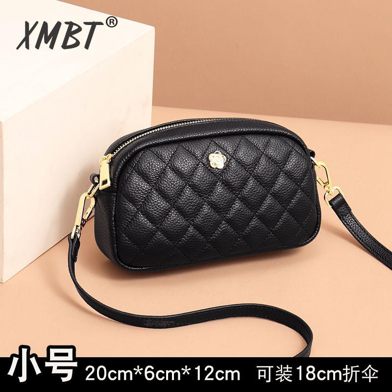 

Доступная роскошь Кроссбоди из натуральной кожи Модная белая маленькая сумка Black([Small size]])