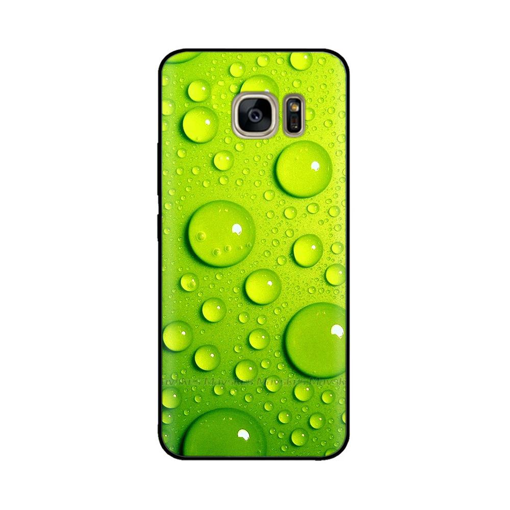Black Silicone Case For Samsung Galaxy S6 Edge Case Soft TPU Cover For Samsung Galaxy S6 S 6 Edge Case Cover Bumper Coque Para