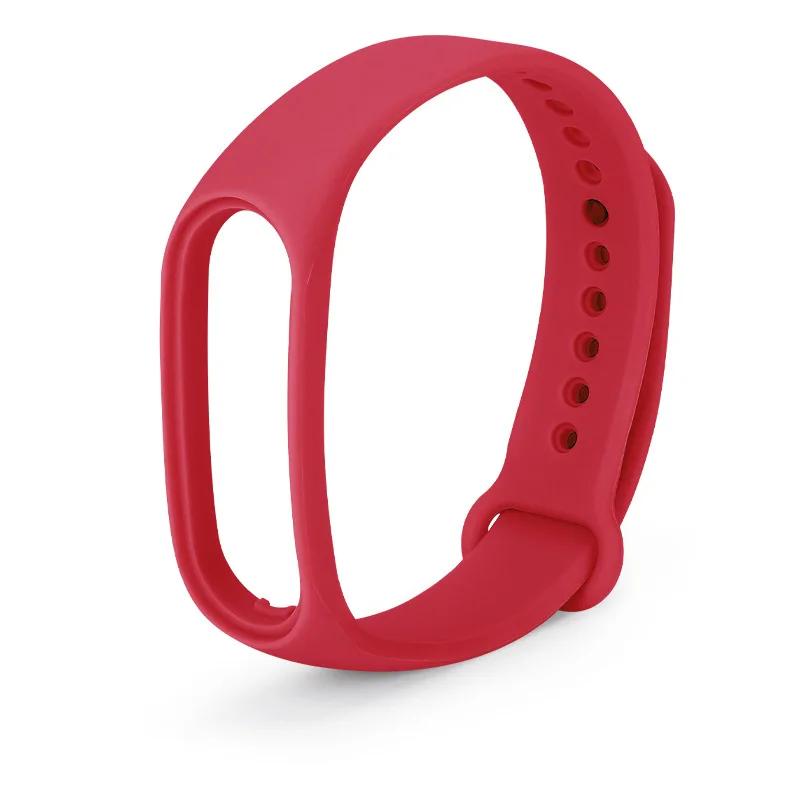 Silicone Strap for Xiaomi Mi Band 7 Bracelet Wrist Miband 5 6 NFC Sport Replacement Pulsera Correa Mi Band 7 6 3 4 5 Watchbands