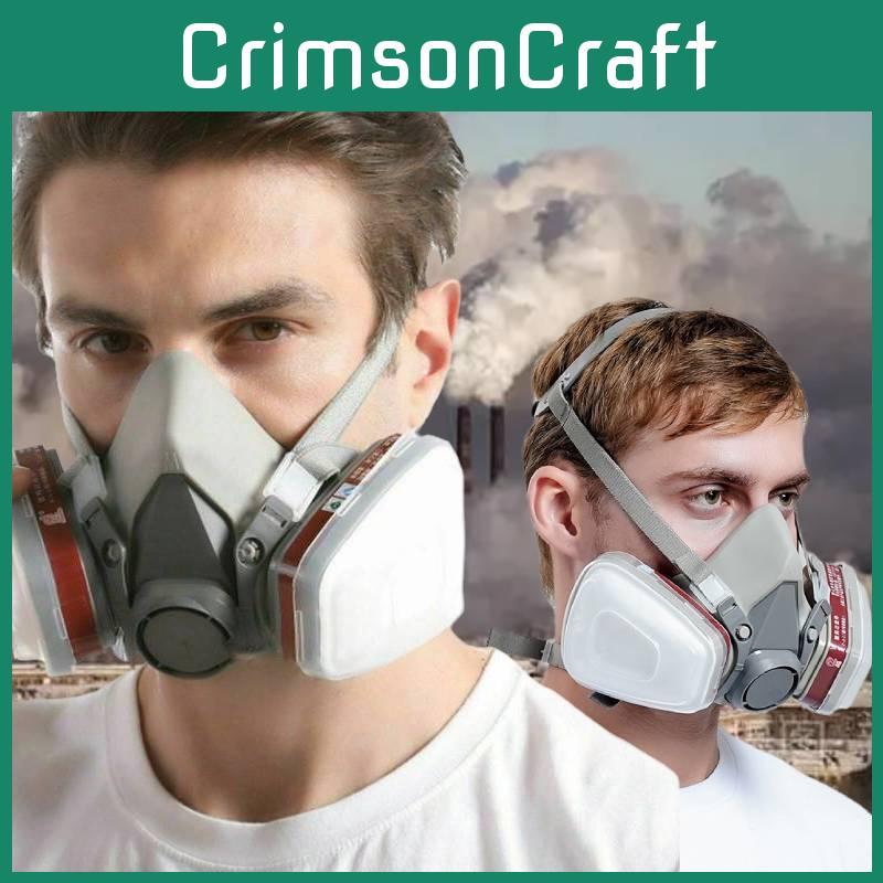 High-efficiency Kn95 Half Face Respirator 6200 Mask For Chemical And Paint Protection