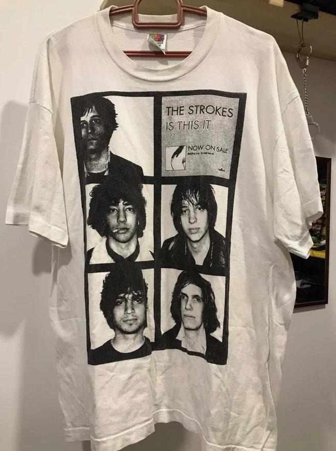 THE STROKES Rock Band Unisex Tshirt L