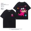 Crayon Shin-chan Co-branded Waniyama San Graphic T-shirt Summer 100% Cotton Cute Women T-shirt Fashion Loose Couple T-shirt