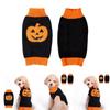 Halloween Small Dog Clothes Pet Sweater Warm Pumpkin Coat For Cute Puppies