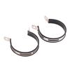 Motorcycle 60.5Mm Exhaust Pipe 51Mm Muffler Universal Fixed Circle Carbon Fiber Holder Clamp Fixed Ring Support Bracket
