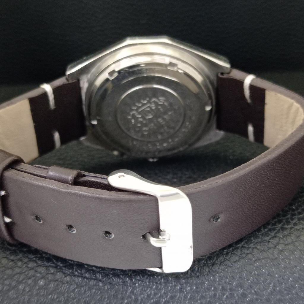 JAPAN VINTAGE ORIENT CRYSTAL AUTOMATIC 46941 MENS ORIGINAL DIAL WATCH a701889-5 R207-a701889