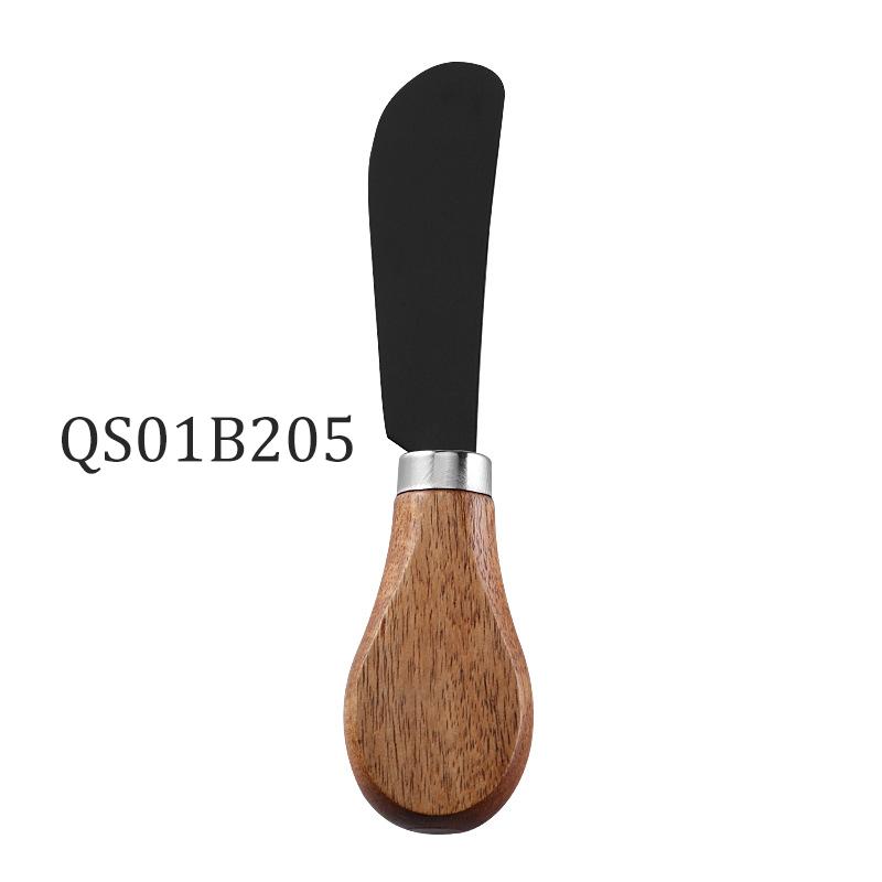 Edelstahl Käsemesser mit Bambusholzgriff Käseschneider KäseSchneider Butter Messer Küchen Backwerkzeug