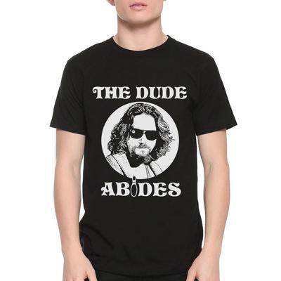 The Big Lebowski The Dude Abides T-Shirt, Men's and Women's Sizes