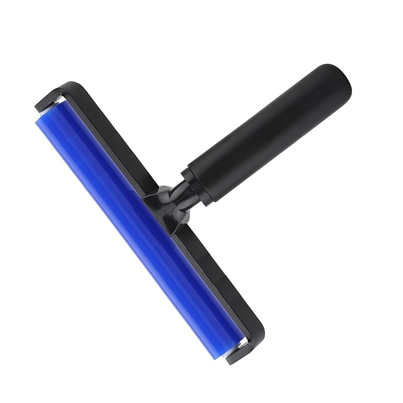 Silicone Roller for Dirt,Silicone Manual Roller Anti Static Cleaner Tool Dust RemovalScreen Film Manual Static Remove Tiny Particles for Household