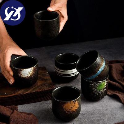 Ceramic Small Tea Cup Porcelain Hotel Restaurant Coffee Cup Simple Office Water Cup Drinkware
