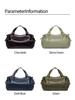 2025 Large Soft Leather Pleated Women's Handbag - Retro Tote, Textured Single Shoulder & Crossbody Bag