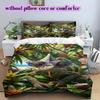 Animal Beach Vacation Pattern Bedding,Quilt Set Quilt Cover Pillowcase Home Birthday Gift (1*duvet cover+2*pillowcase,without core)