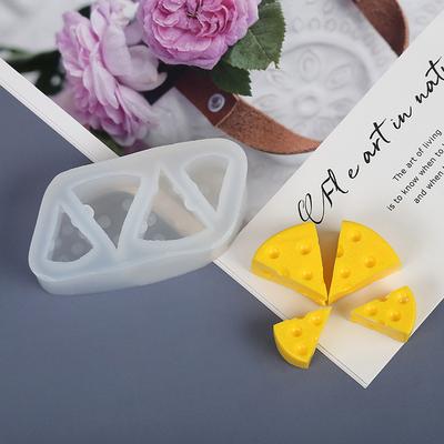 4-Höhlen Backform Käseform Silikon Kuchen Mousse Kerzenform Lebensmittelqualität DIY Form Küchenbackwerkzeuge