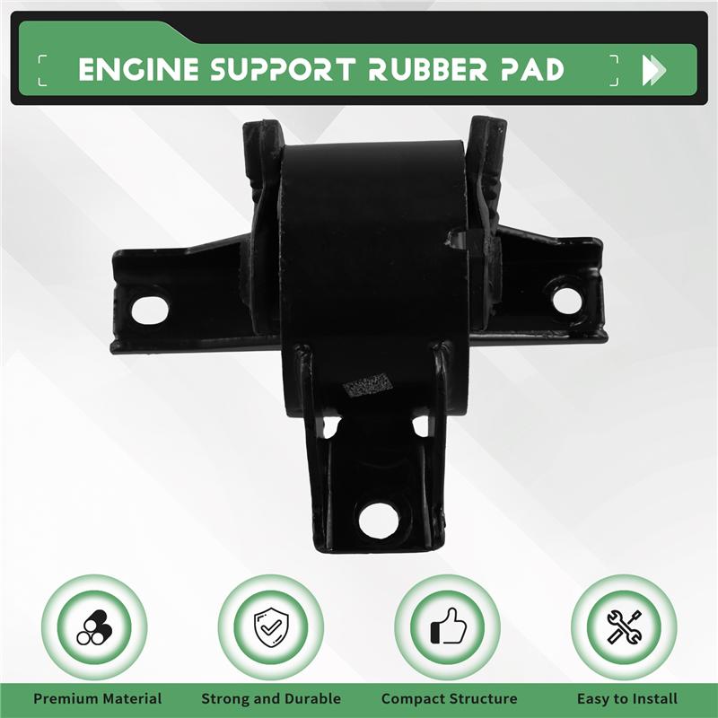 New High Quality Engine Support Rubber Pad, Right Side 11610-80JA0 11610-79J00 Motor Mount For Suzuki SX4 2007-2013-A87Q чёрный