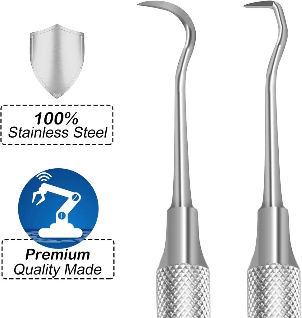 1 3Pcs 4Pcs Stainless Steel Dental Tools Set Mirror Probe Oral Care Kit Dentist Quality Tools
