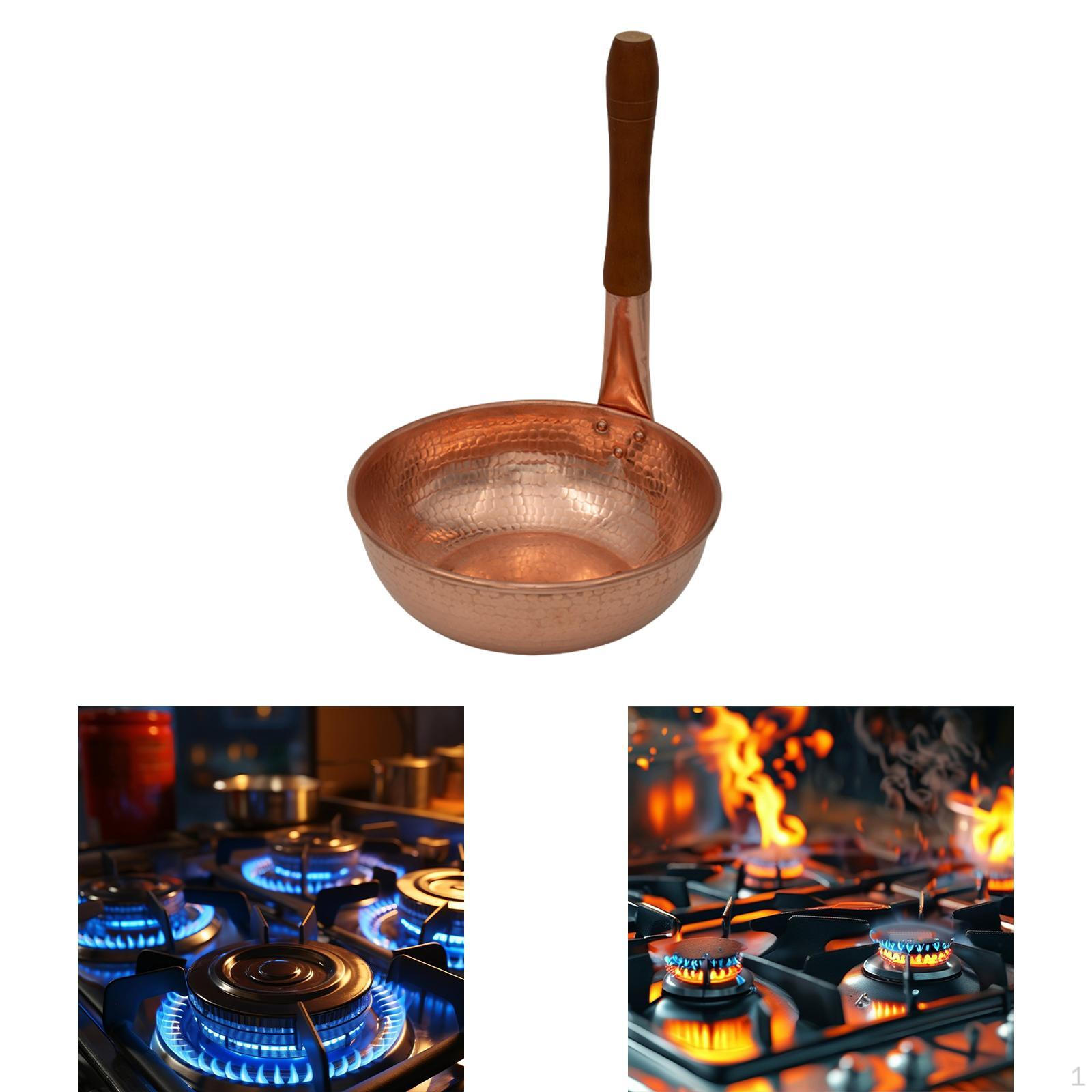 

2L Milk Pot for Cooking, Small Sauce Pan Butter And Coffee Vertical Handle