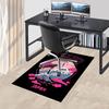 1pc Tokyo Japan Home Office, Durable Polyester Floor Mat with Easy, Office Decor, Urban Style, Nonslip Backing