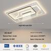 Modern LED Ceiling Light Set for Living, Dining, and Bedroom