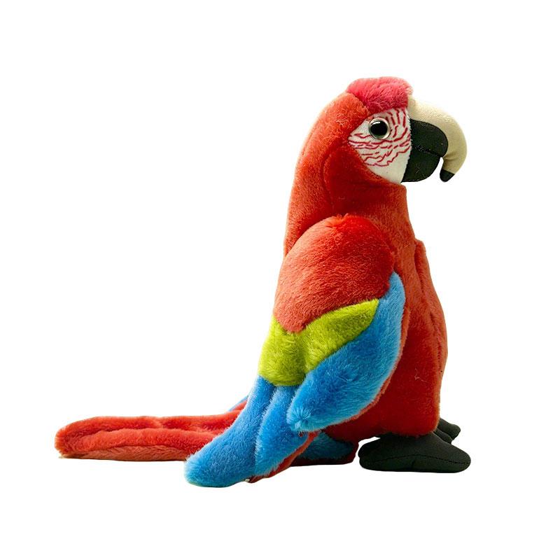 6 Stijlen Gesimuleerde Papegaai Pluche Speelgoed Levendige Levensgetrouwe Papegaai Pluche Pop Zacht Gevuld Dier Pop Jongen Meisje Cadeau Dierentuin Souvenirs 22-28 cm