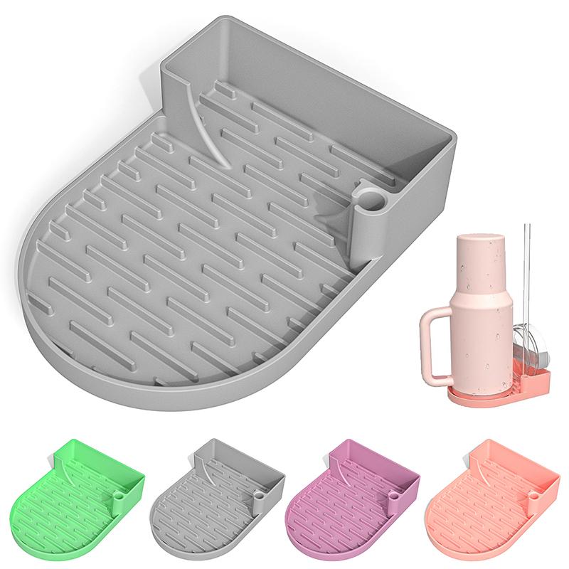 Silicone Drying Rack For Cup Water Mug Draining Drying Organizer Drain Holder Stand Useful Home Kitchen Supply