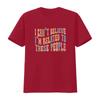 Retro Groovy Funny Sarcastic Family Quote Colorful Print Casual T Shirt vintage Washed graphic Stretched designer clothes