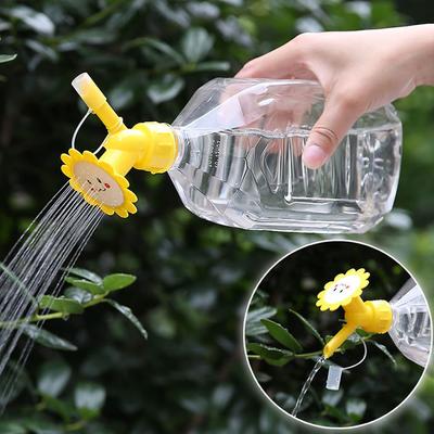 1pcs Watering Nozzle Potted Watering Nozzle Manual Water Bottle Watering Device Dual-purpose Beverage Bottle Watering Nozzle