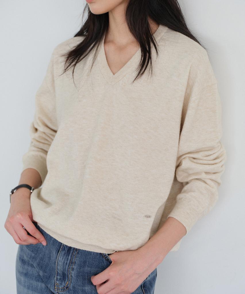 Yulago Washable V-Neck Knit
