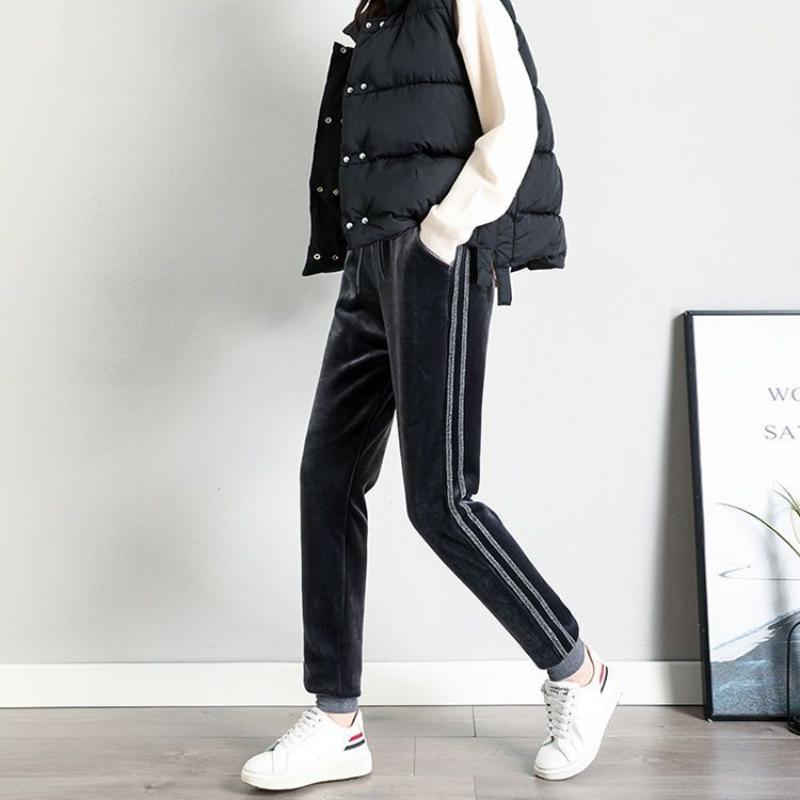 Теплые женские брюки Pleuche — фото 12