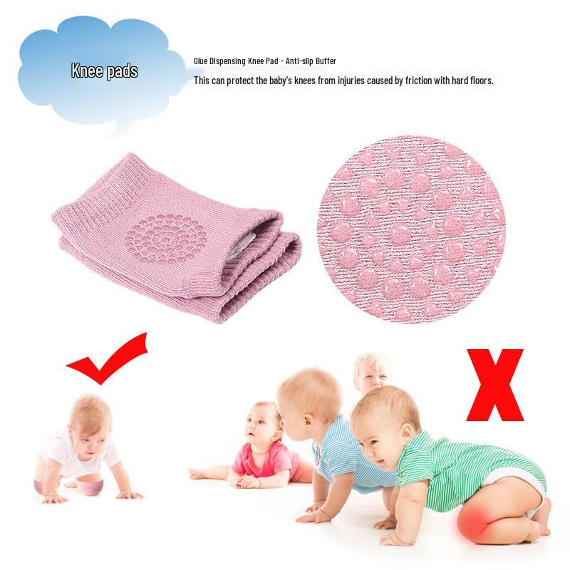 Ginocchiere e gomitiere antiscivolo per gattonare e sport per bambini piccoli
