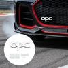 New Car OPC series logo, front grille emblem, and rear trunk logo pattern For Opel Insignia Astra Antara Meriva Zafira H G Corsa