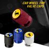 4 pièces Cerf Galopant Drapeau Suédois Logo Bouchons de Valve de Roue de Voiture Tige d'Air Accessoires en Aluminium Pour XC40 XC60 XC90 V40 V60 V90