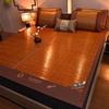 Bamboo Ice Silk Summer Cooling Mat: Foldable Double-Sided Mat for Dormitory or Home, 1.8m