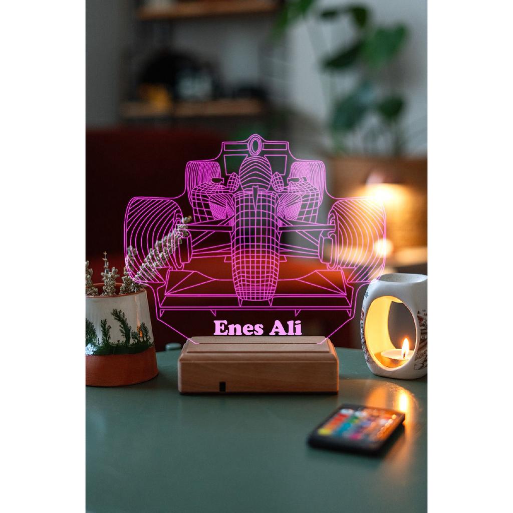 Veilleuse à 16 couleurs contrôlées Formula F1