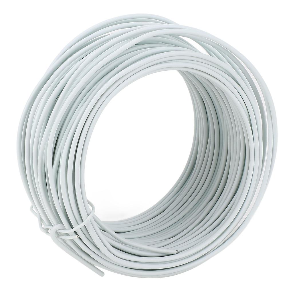 Galvanized Iron Binding Wire Metal Bendable for PVC Telecommunication Cable 1.5mmx20m Round Mouth