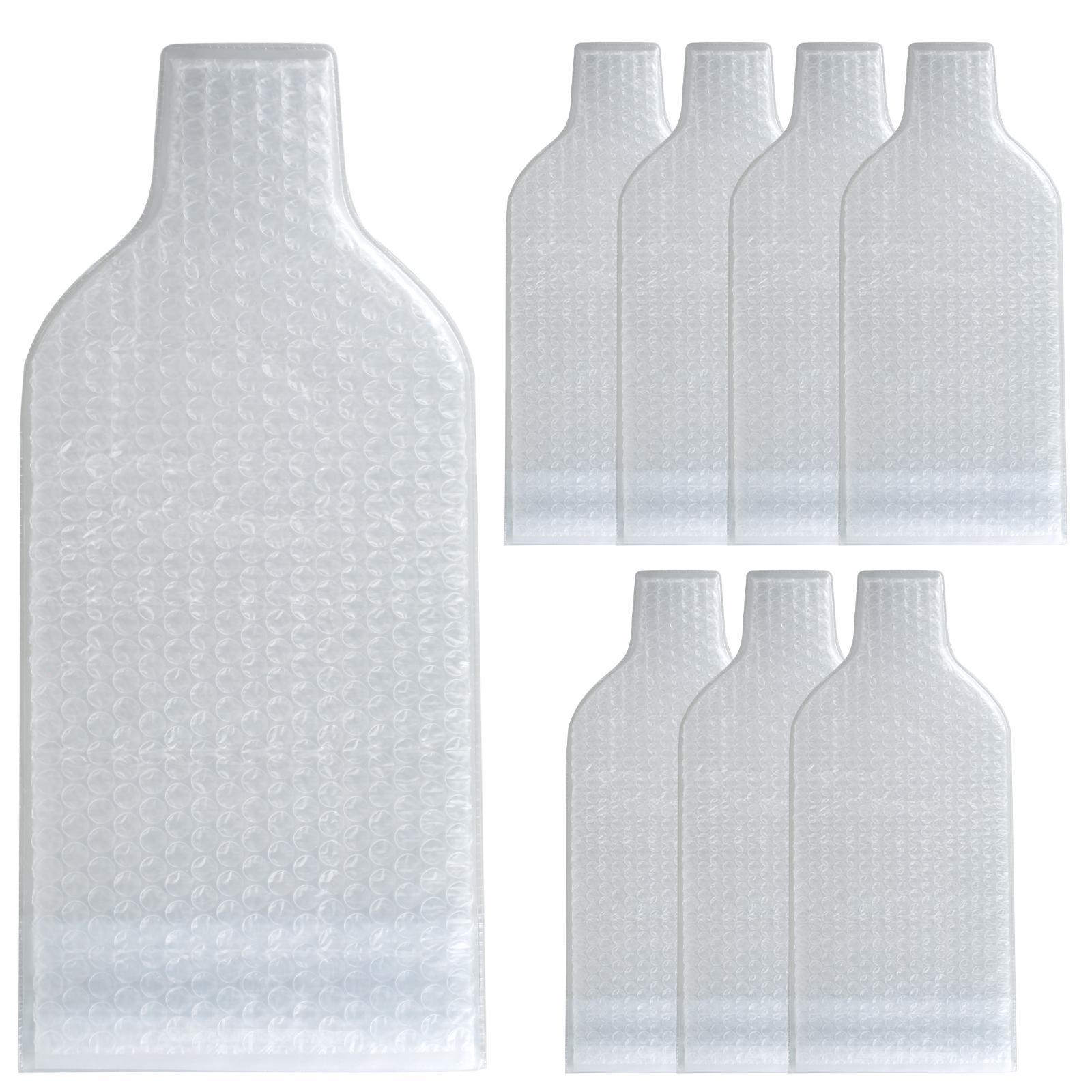 

8 шт. Многоразовые винные сумки Ударопрочная дорожная сумка для вина с тройной защитой Портативный герметичный дорожный протектор для винных бутылок